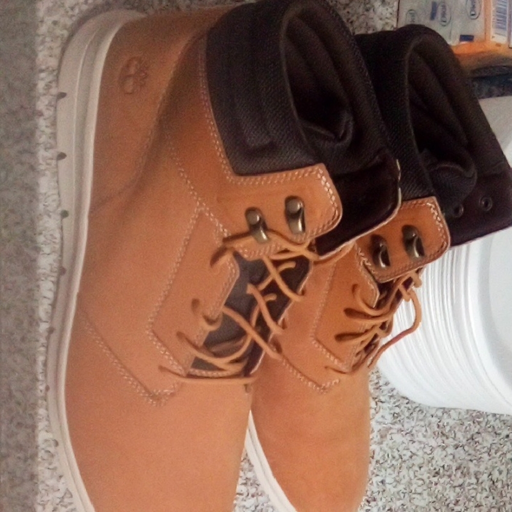 Timberland Men's Brown Leather Boots